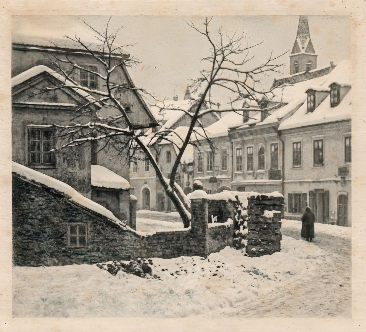 Tkalčićeva ulica 1912. godine (Foto Kamilo Bošnjak)